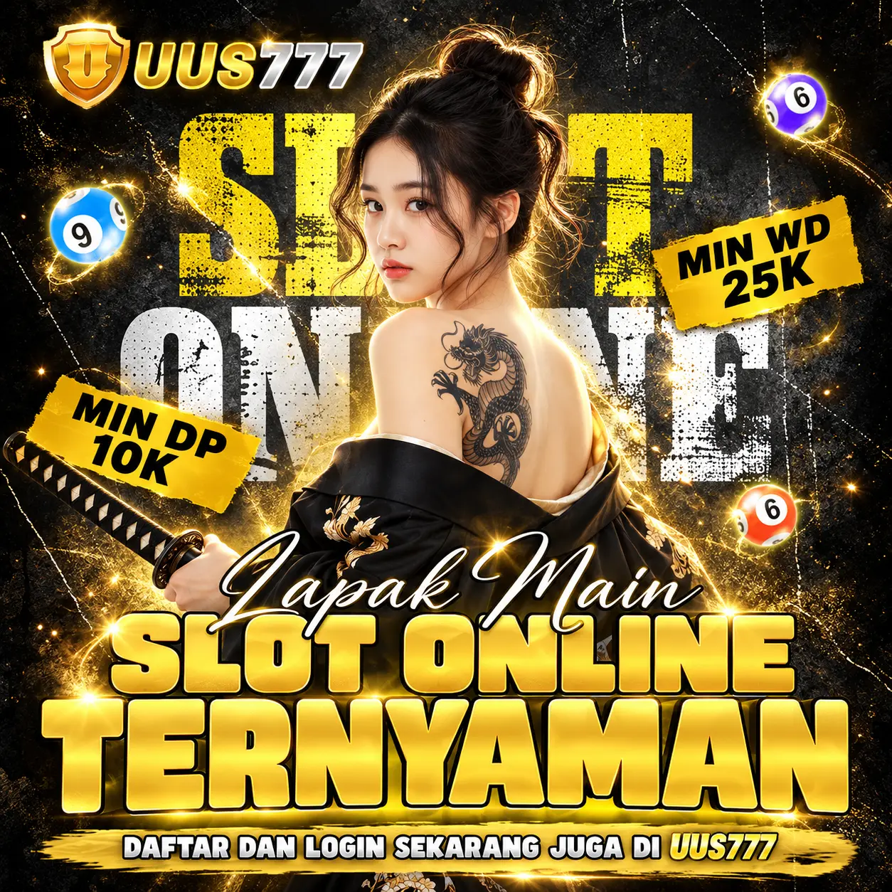 UUS777 | Titik Lapak Ternyaman Main Slot Online Didukung Akses Kilat